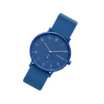 スカーゲン青い時計